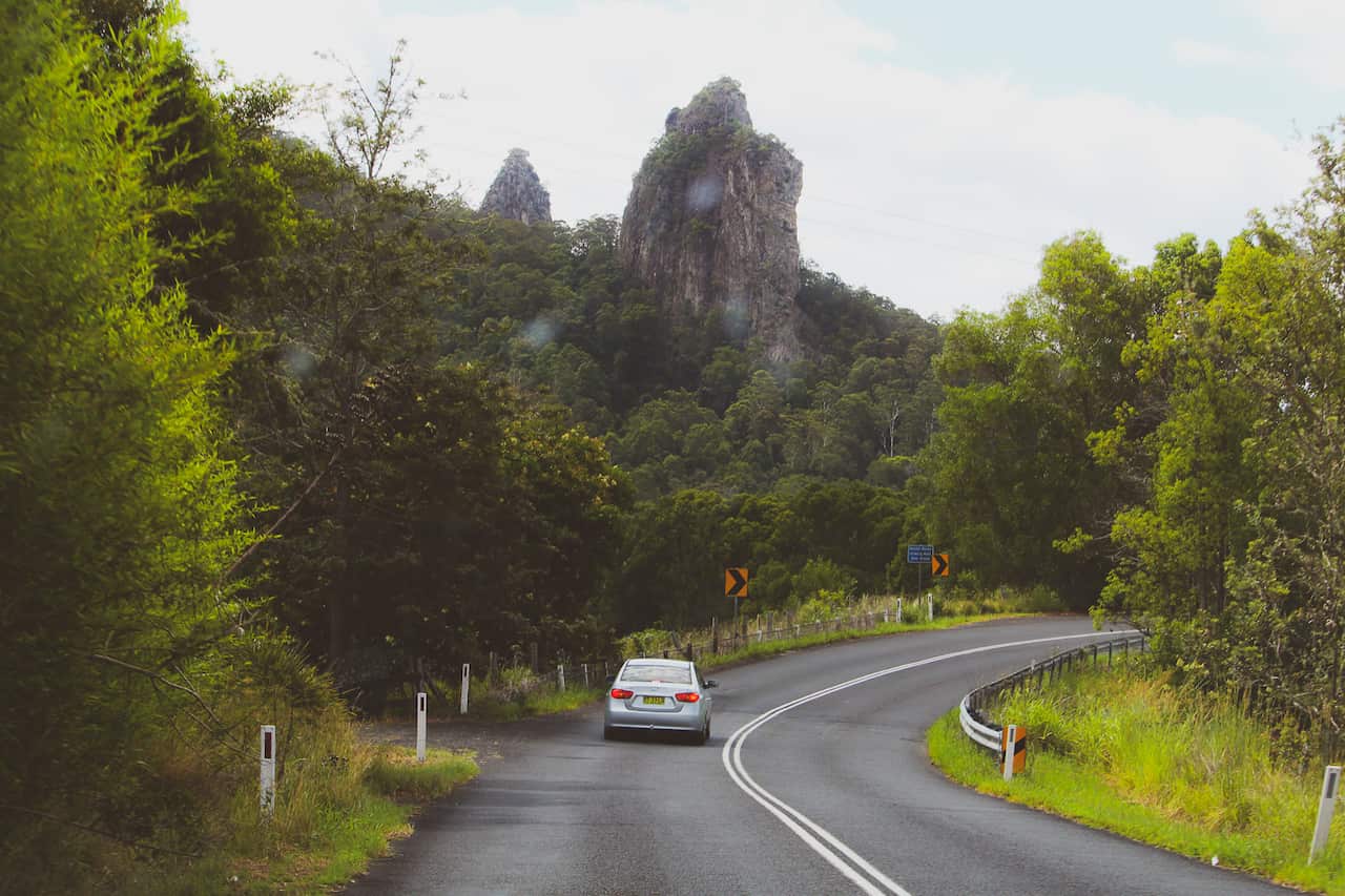 On the way to Nimbin