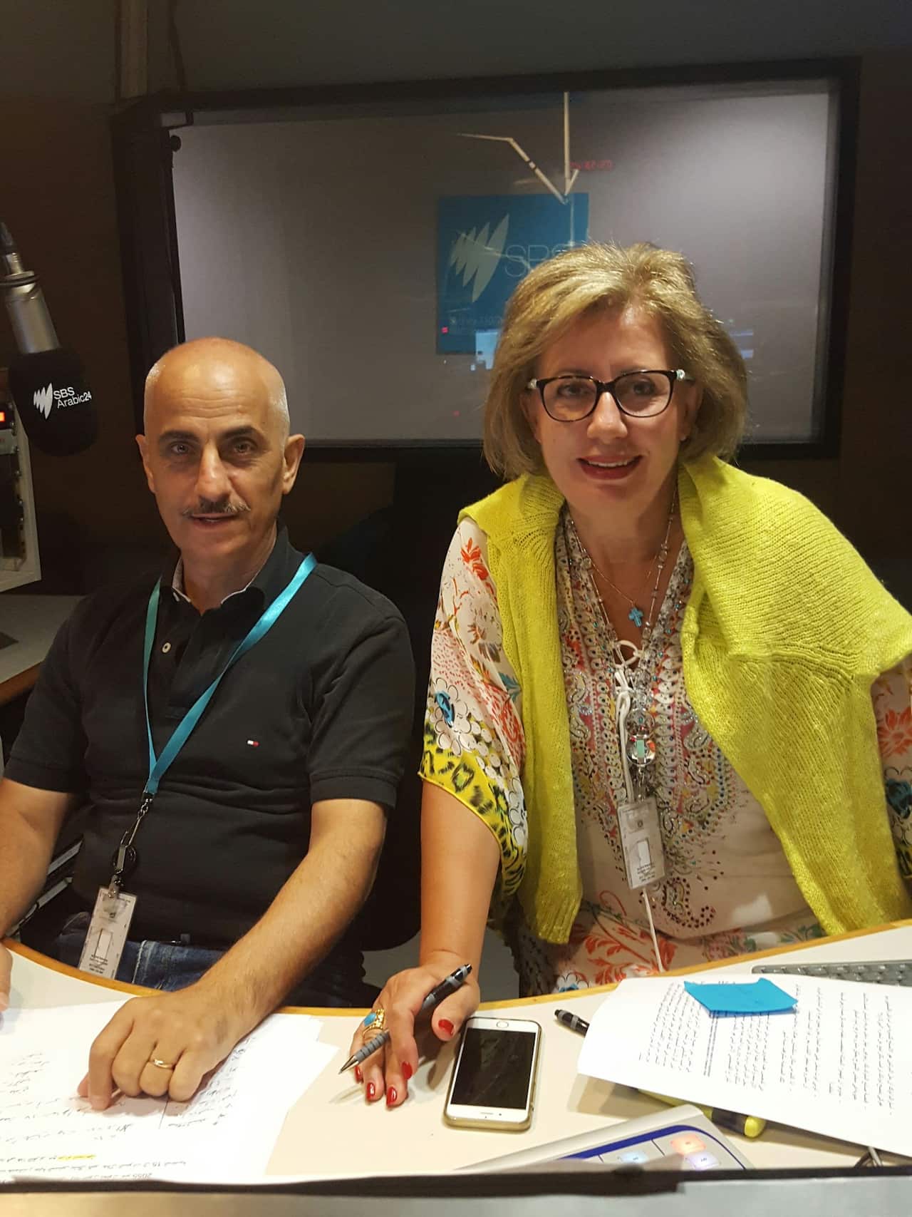 Sylva Mezher, Ghassan Nakhoul