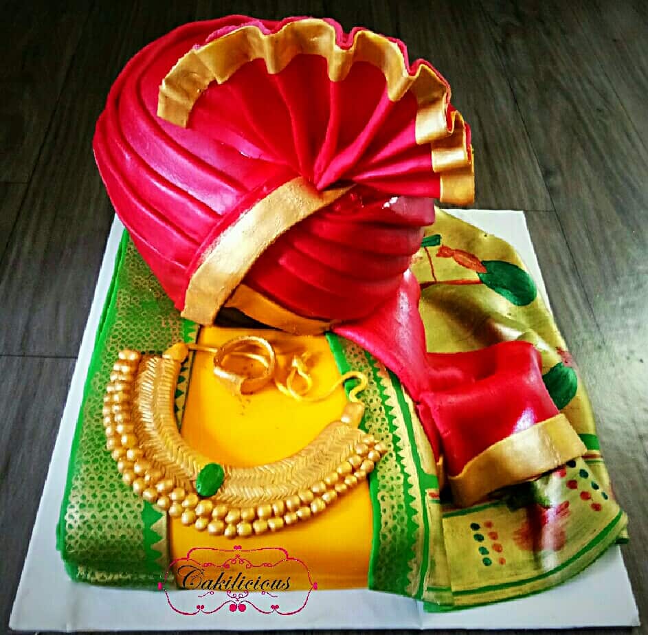 Paithani Cakes by Tanvi Pashilkar