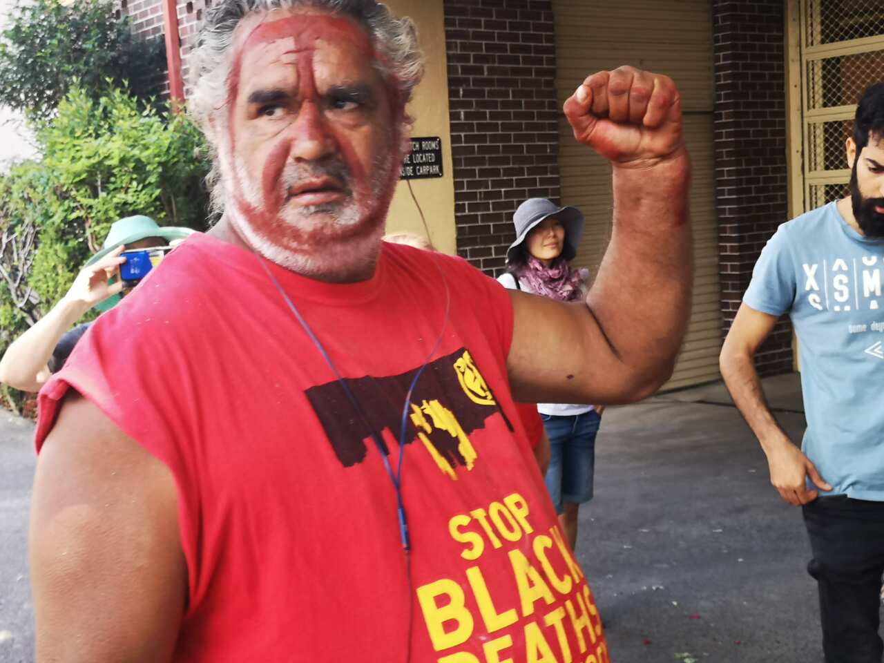 protest against Shenhua