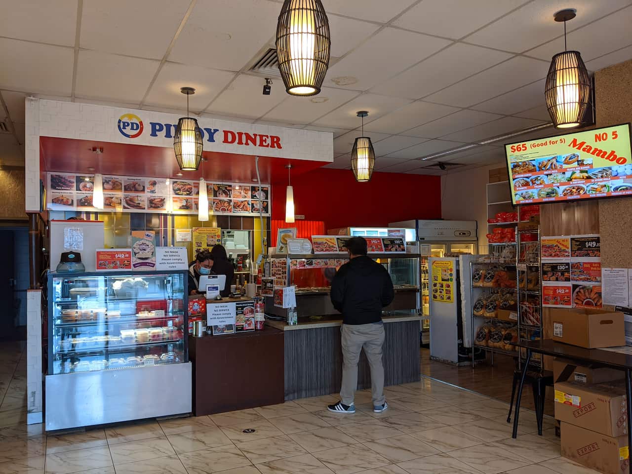 Pinoy diner, lockdown, werribee