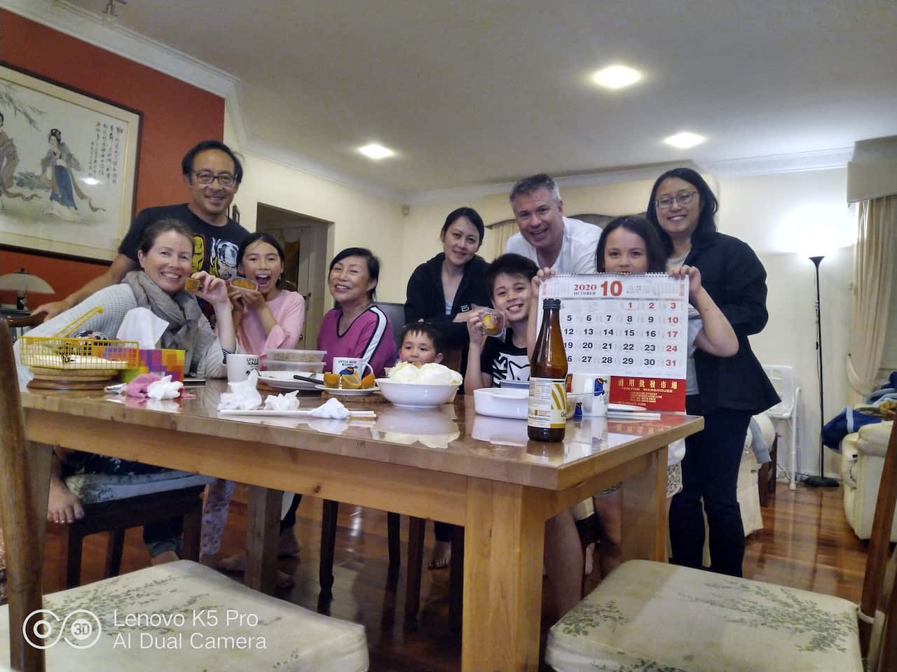 Lana Wong and her family