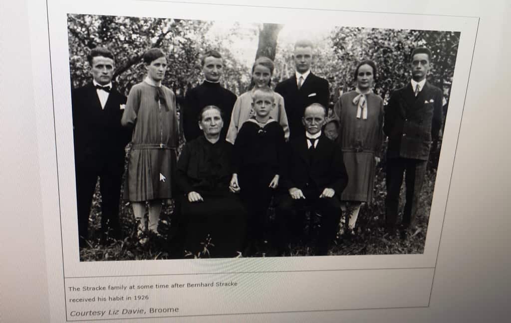 Bernhard Strake nach dem Eintritt bei der Pallottinern