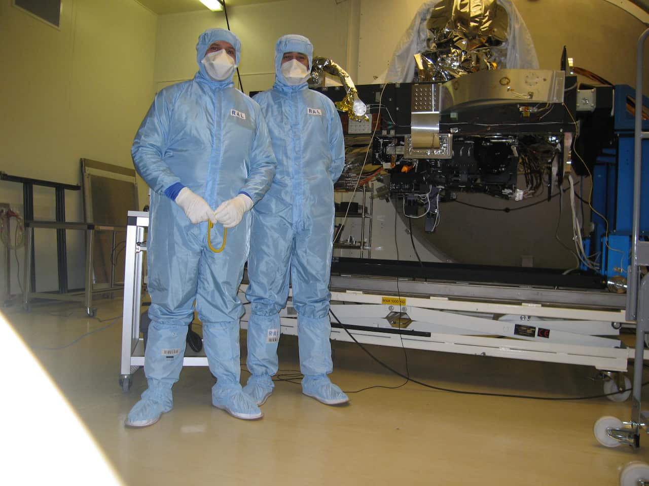 Tomás Belenguer y Luis Gonzalez (INTA)