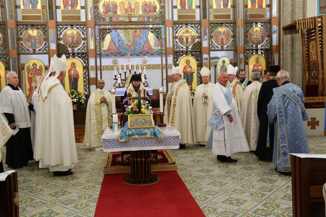Prayer for peace in Ukraine.