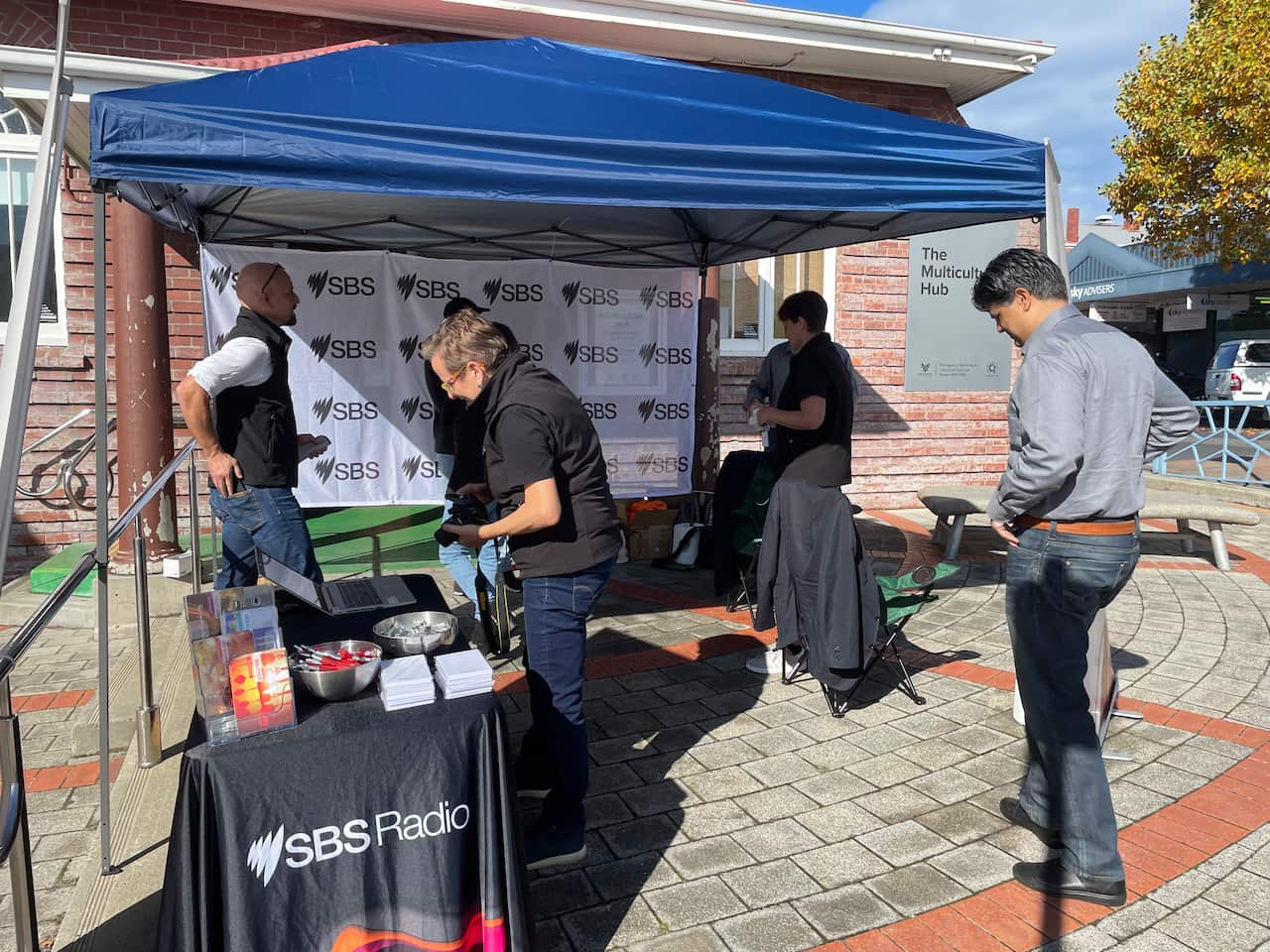 SBS团队于霍巴特举办选举交流会。