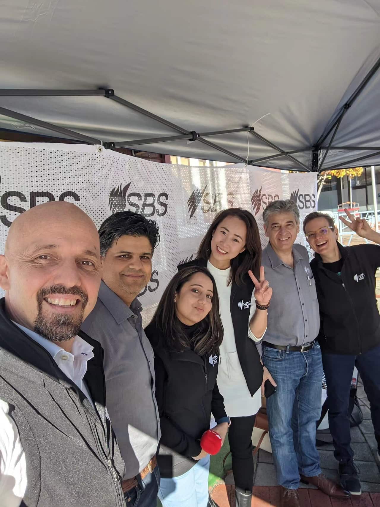 SBS团队于霍巴特举办选举交流会。