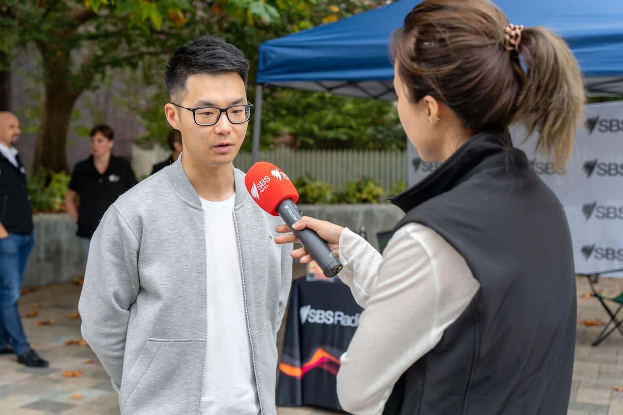 当地澳洲华人社区成员Li