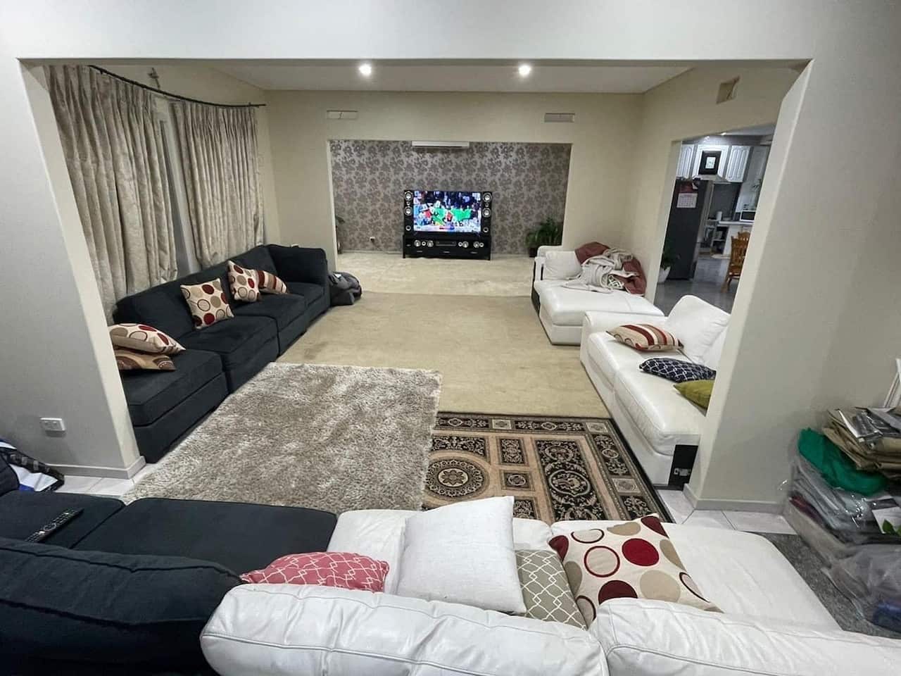 Special screening arrangements are done for semi final between Australia and Pakistan.