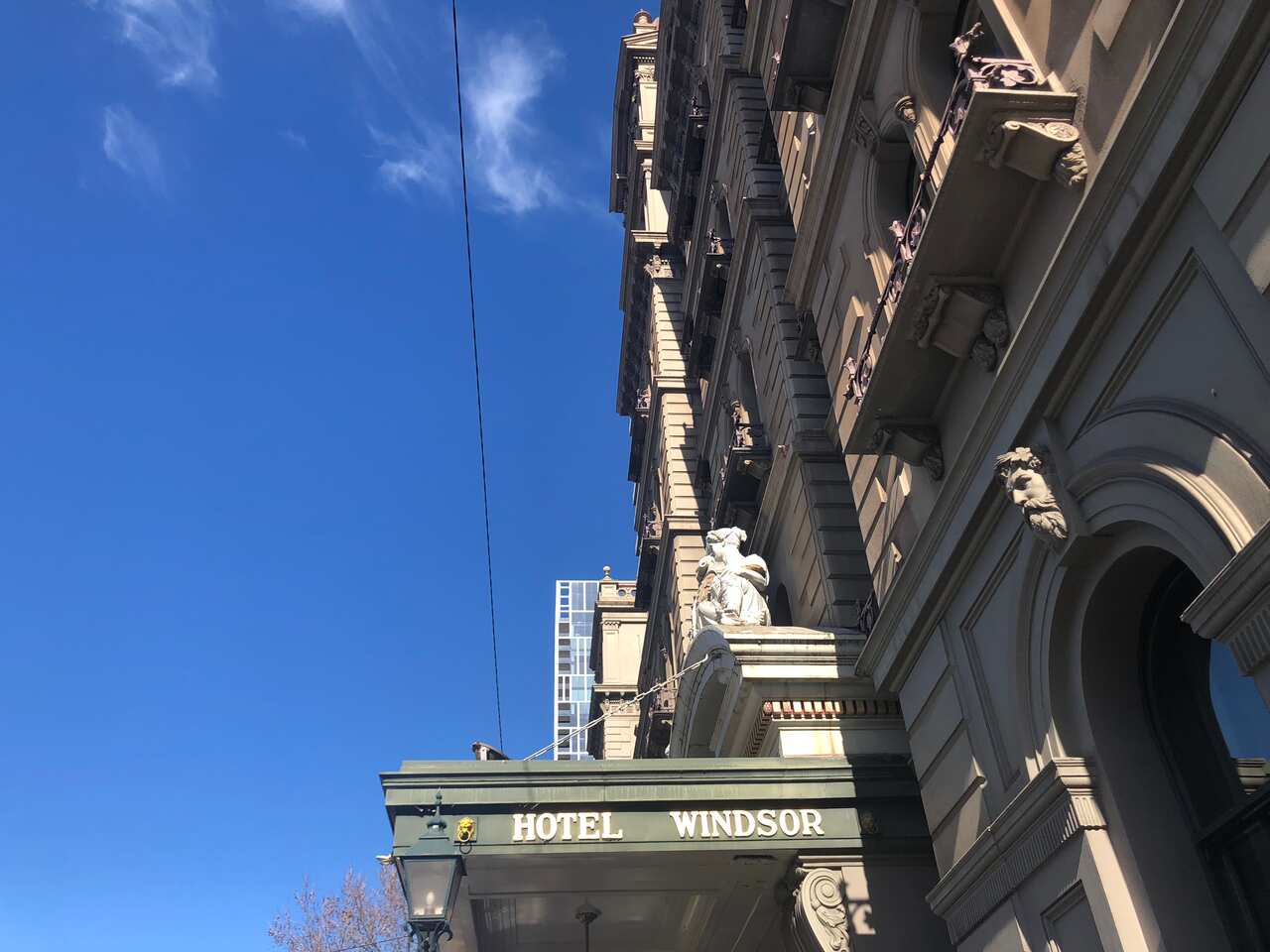 Spring 1883 in The Hotel Windsor 