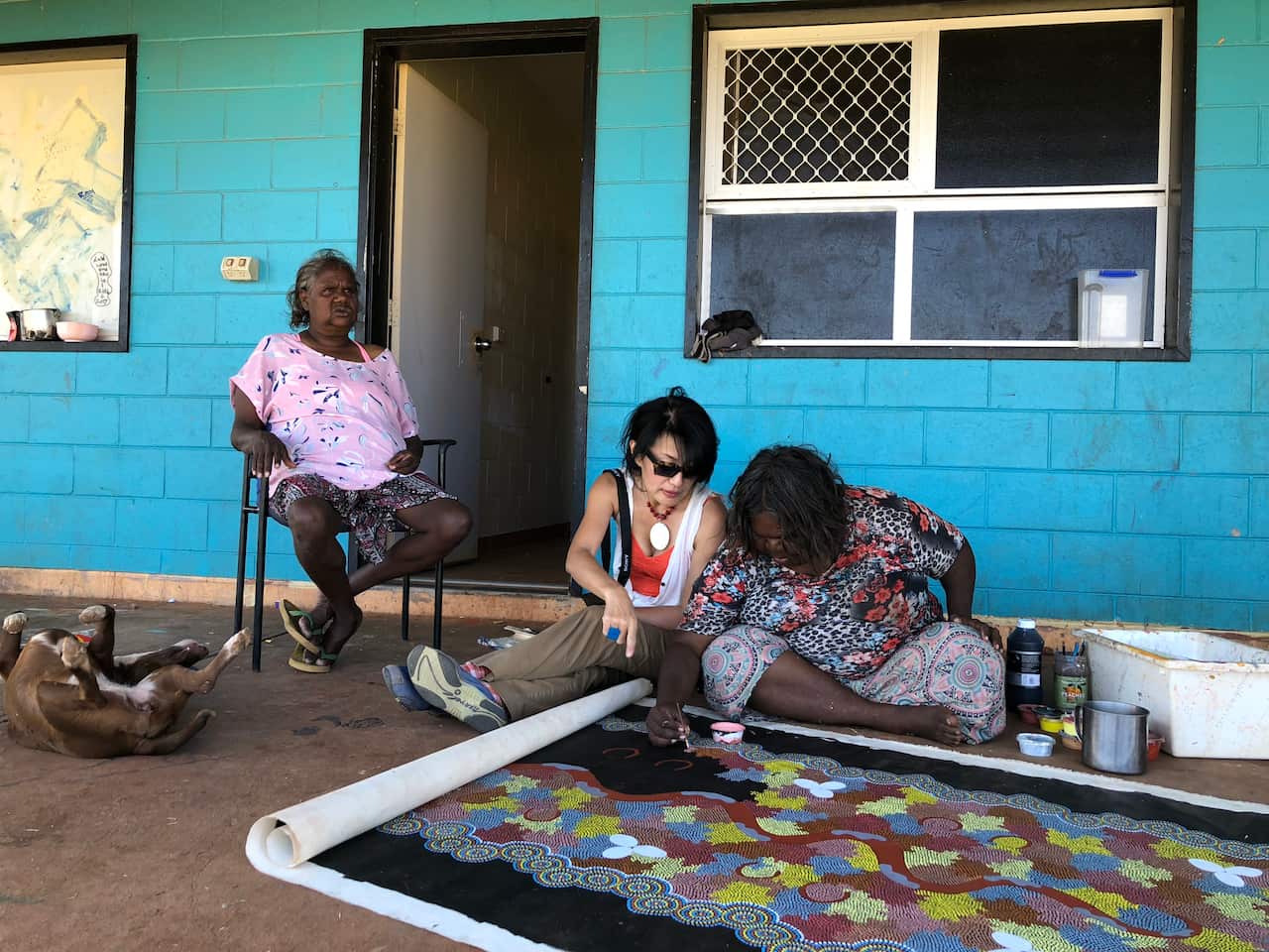 Aboriginal Art Coordinator Mayumi Uchida