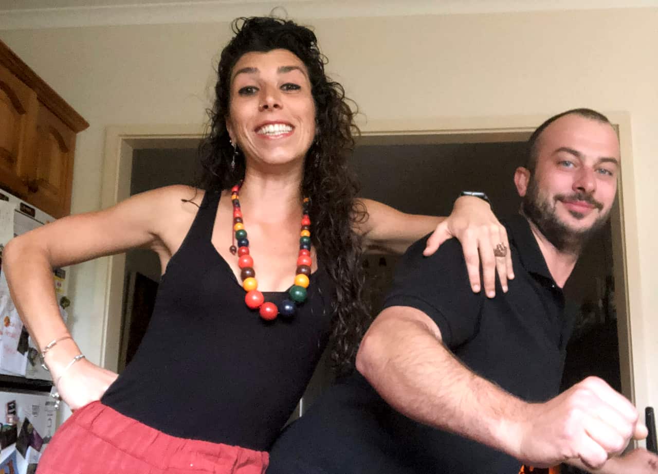 Licia and her boyfriend