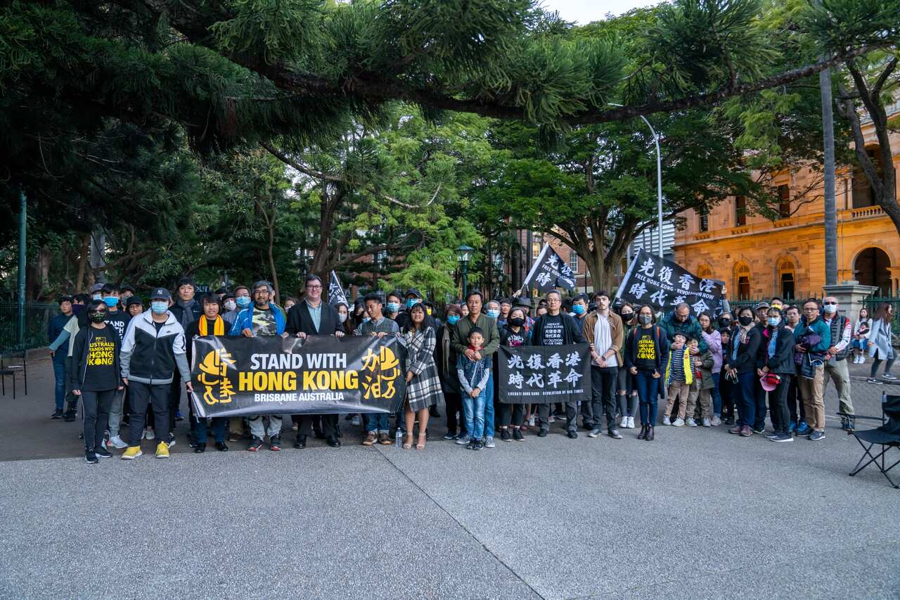 612 Rally in Brisbane 