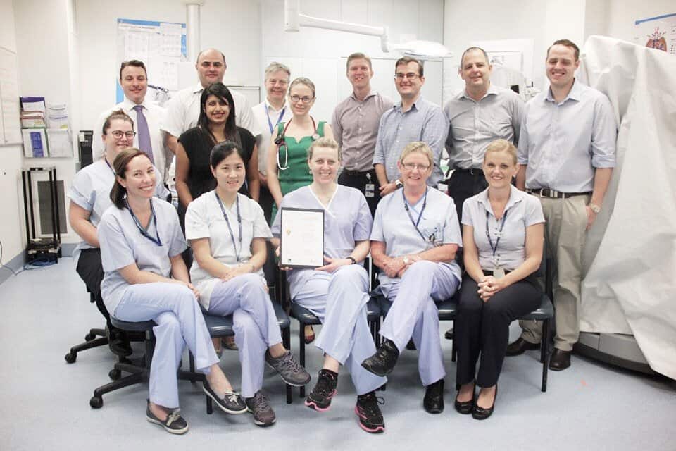 손정화 간호사와 동료들