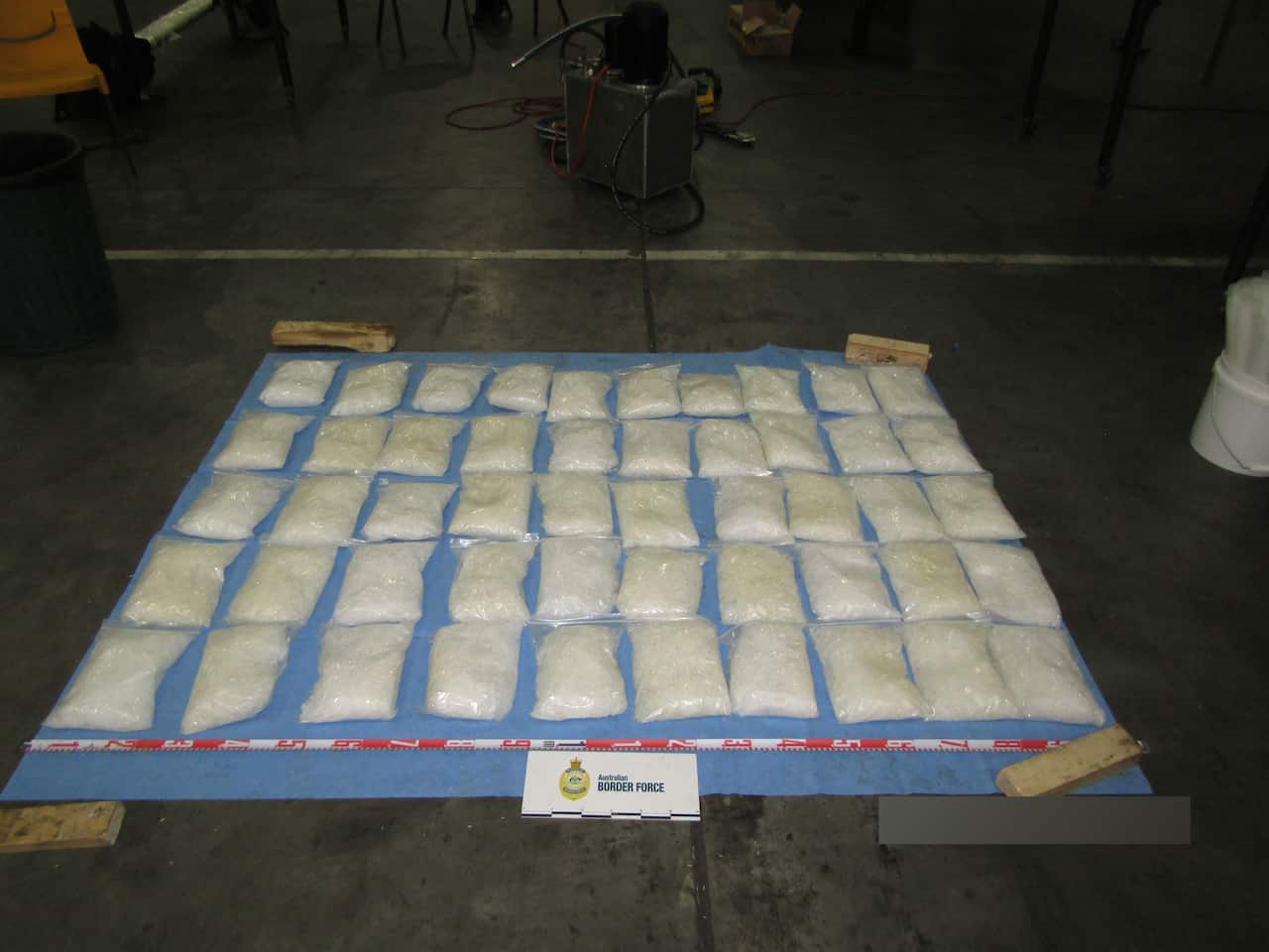 Australian authorities seize 313kg of Ice destined for Adelaide