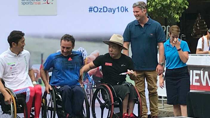 Wheelchair racing kota