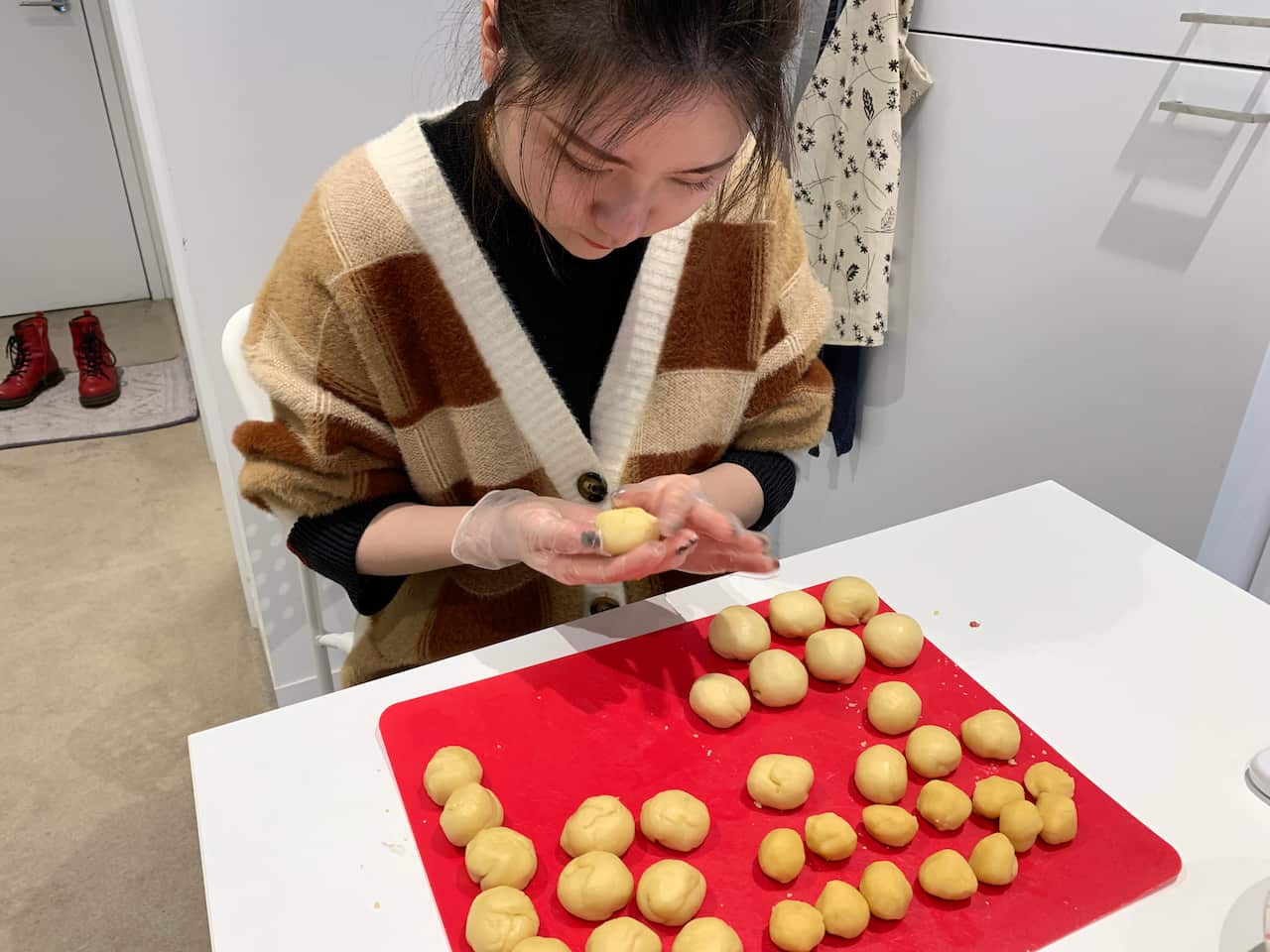 meat-filled mooncake