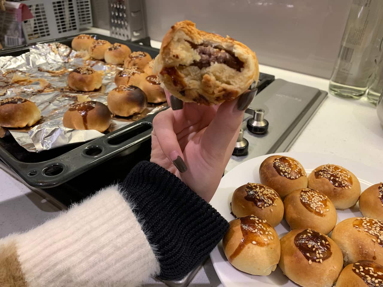 meat-filled mooncake