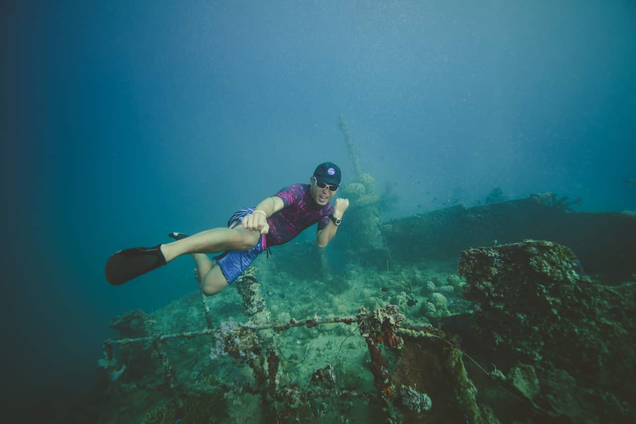 Underwater photographer Xiao Hei