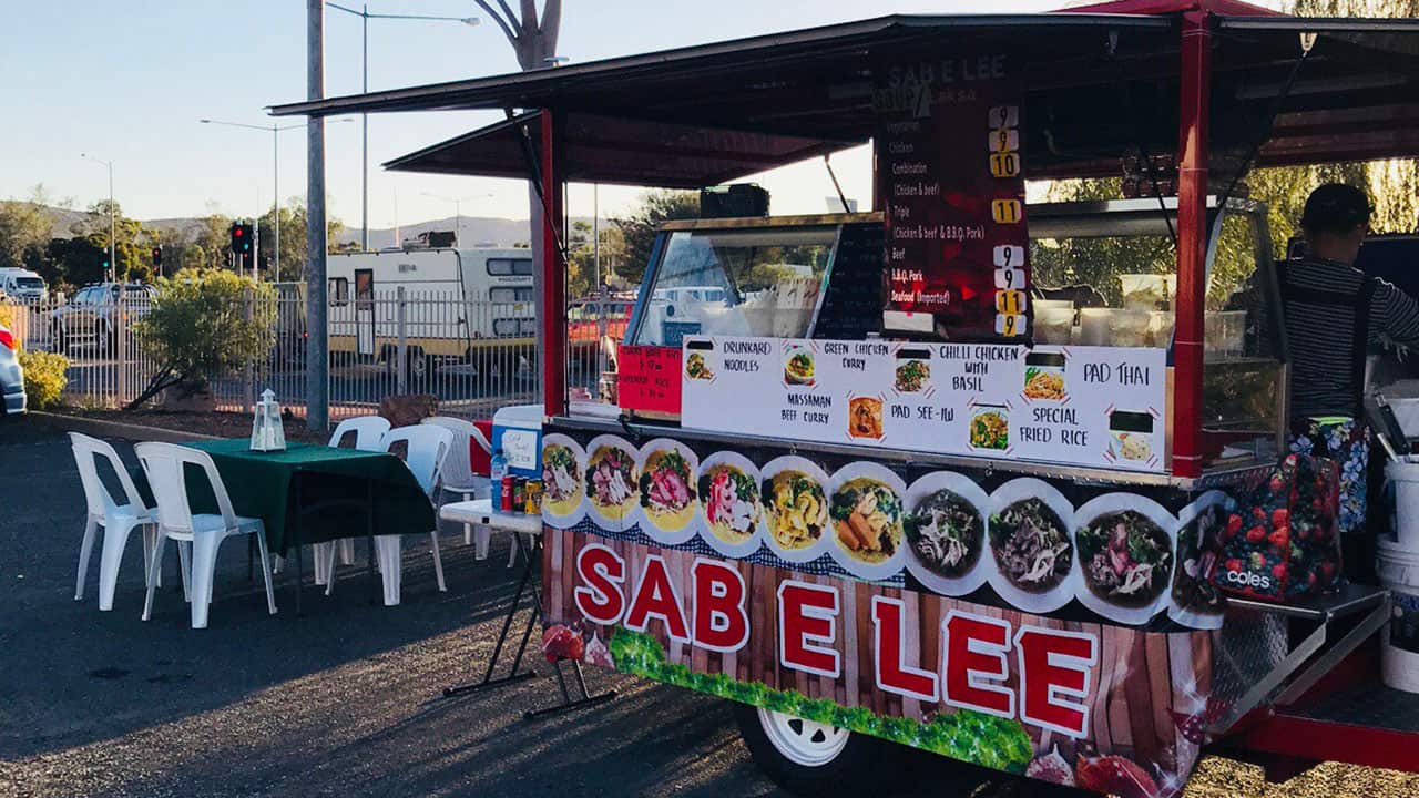 Image of Sab E Lee food van