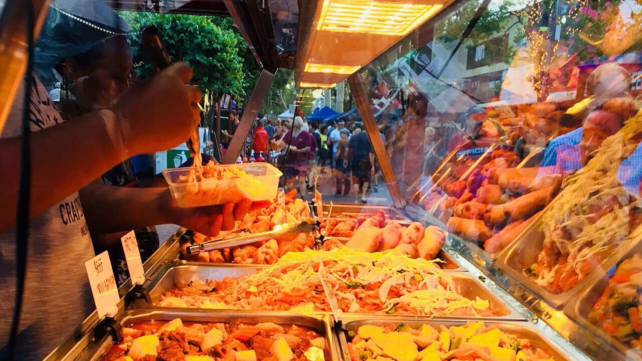 Image of Thai food on Sab E Lee food van