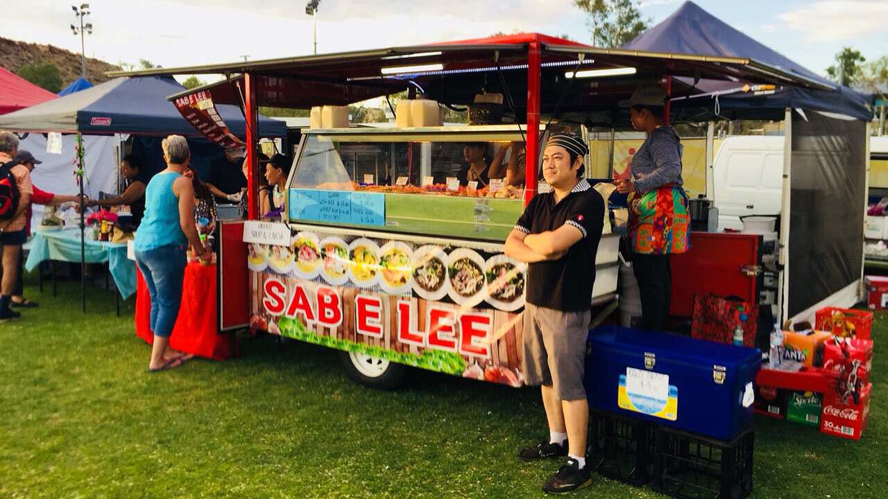Image of Sab E Lee food van