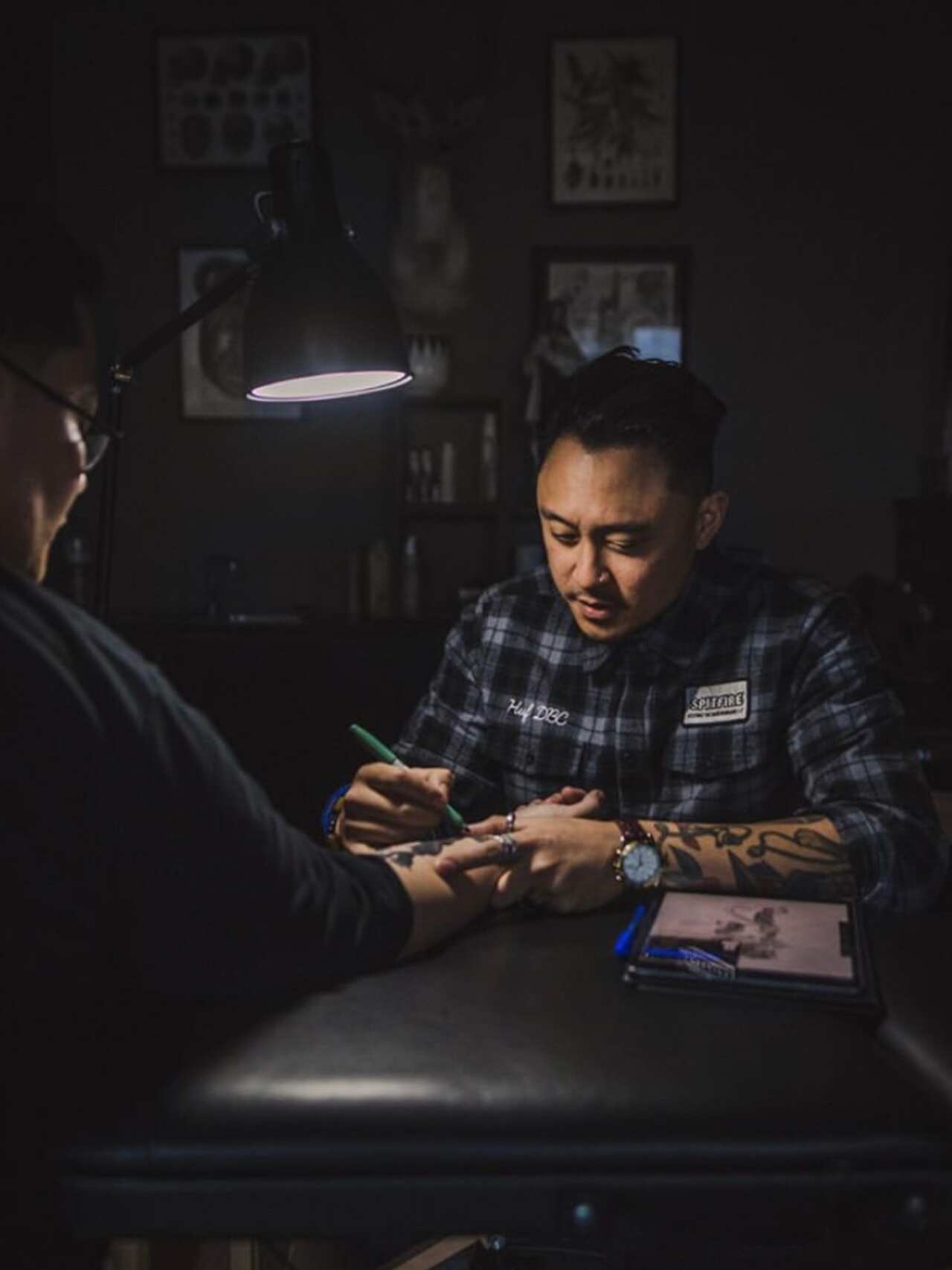 portraiture, food portraits, tattoo, tattooist, jeff segundo, voodoo ink