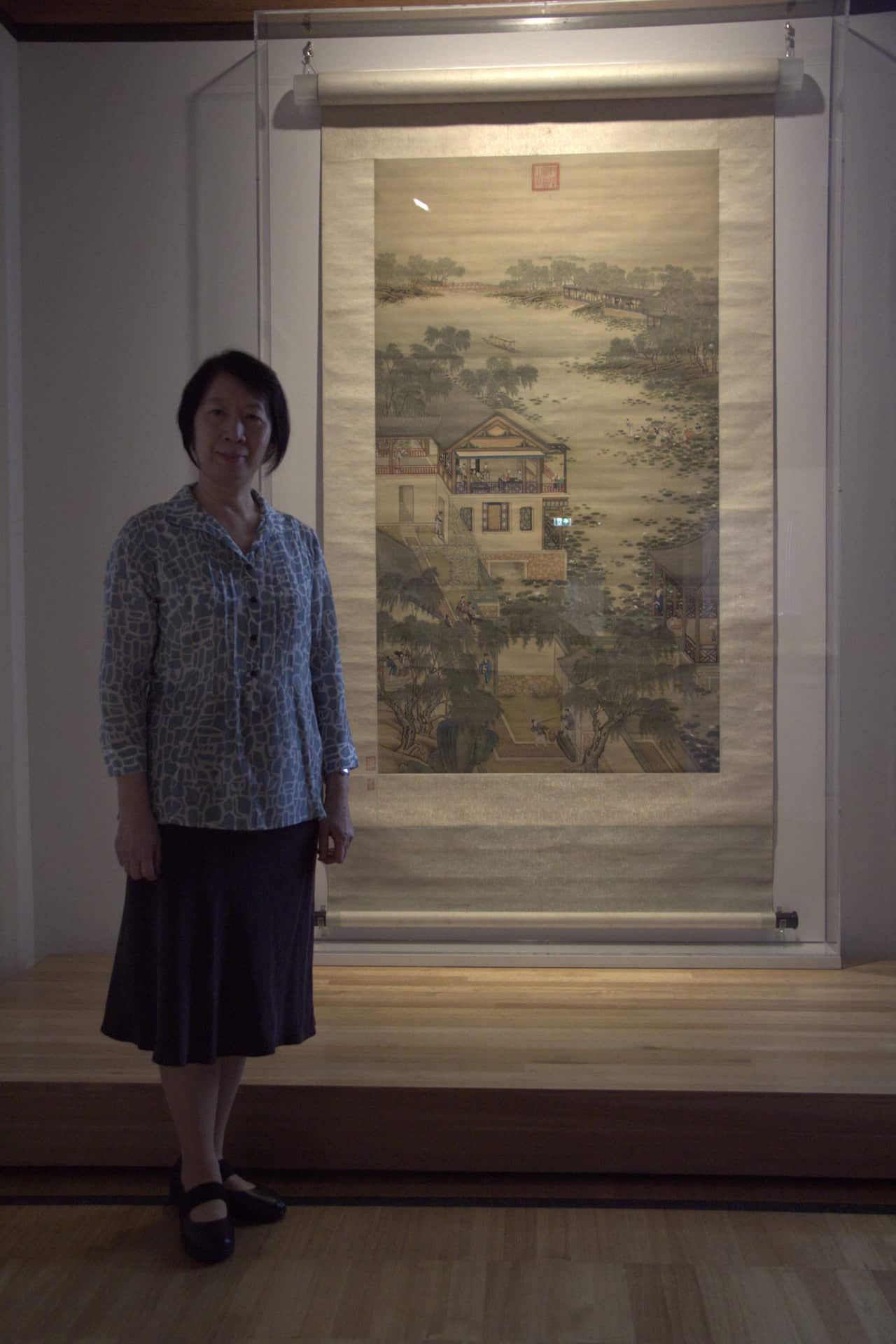 Ms Liu Fangru from Taipei National Palace Museum
