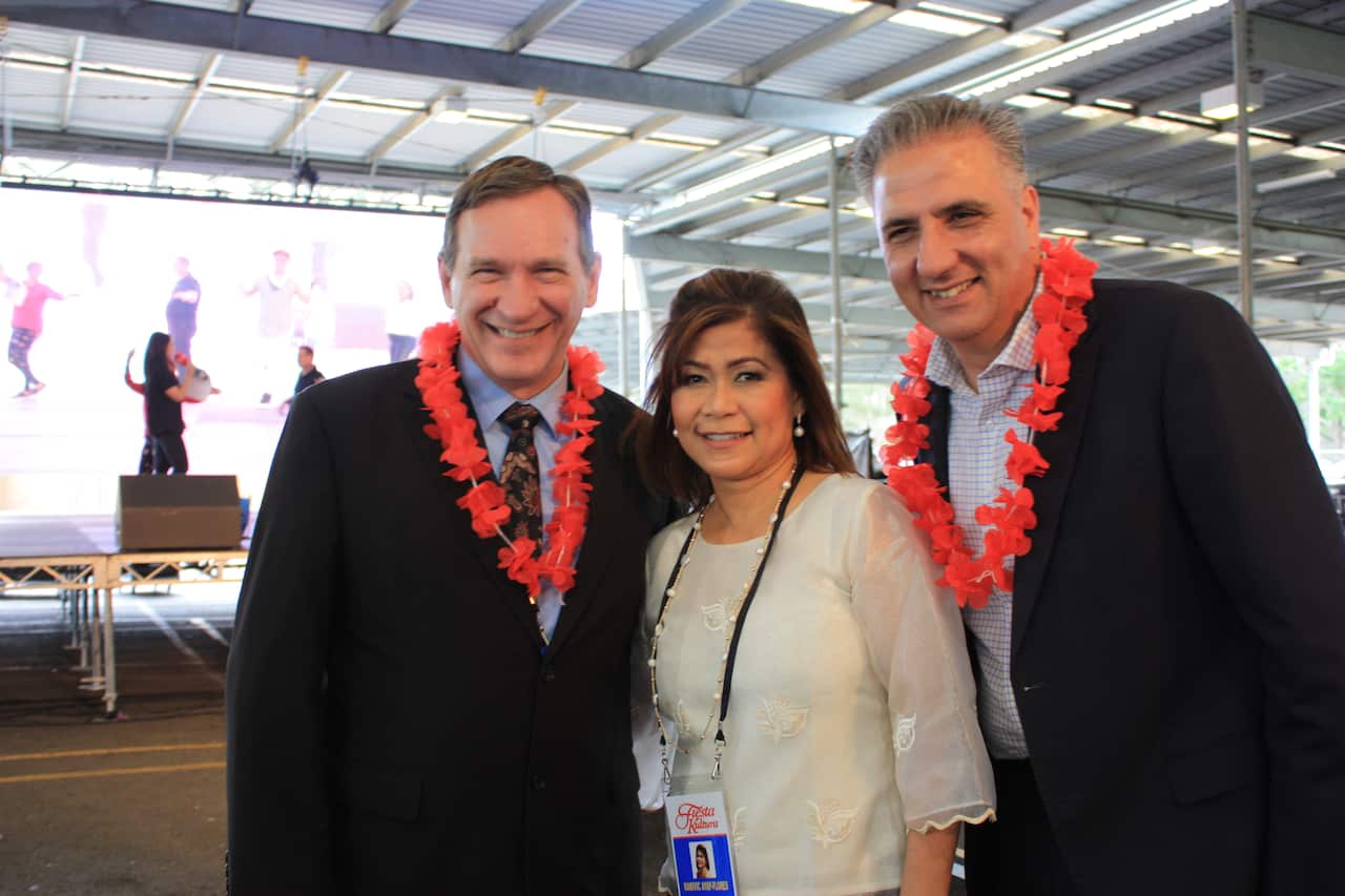 Fiesta Kultura, dignitaries