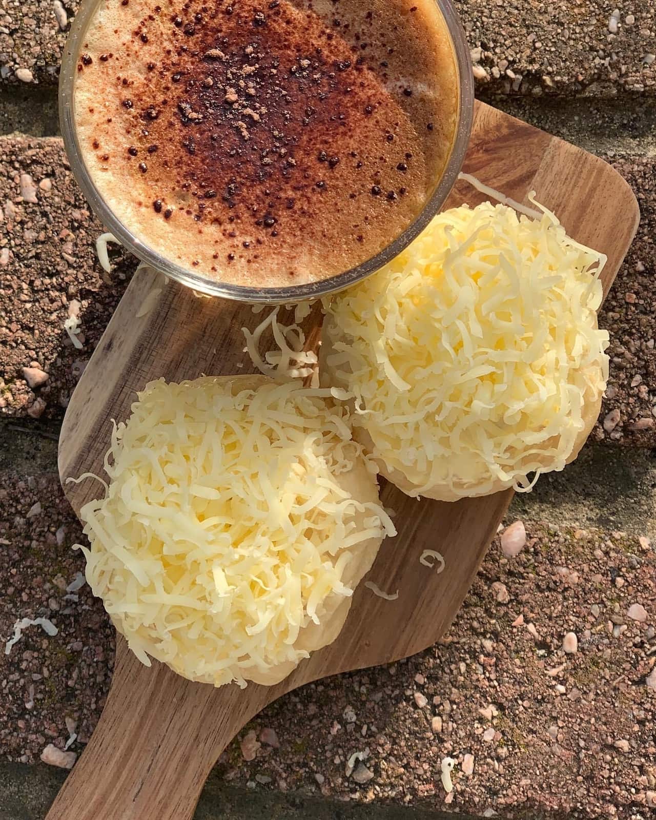 Marishel Evangelista gives back to her community by baking for them.