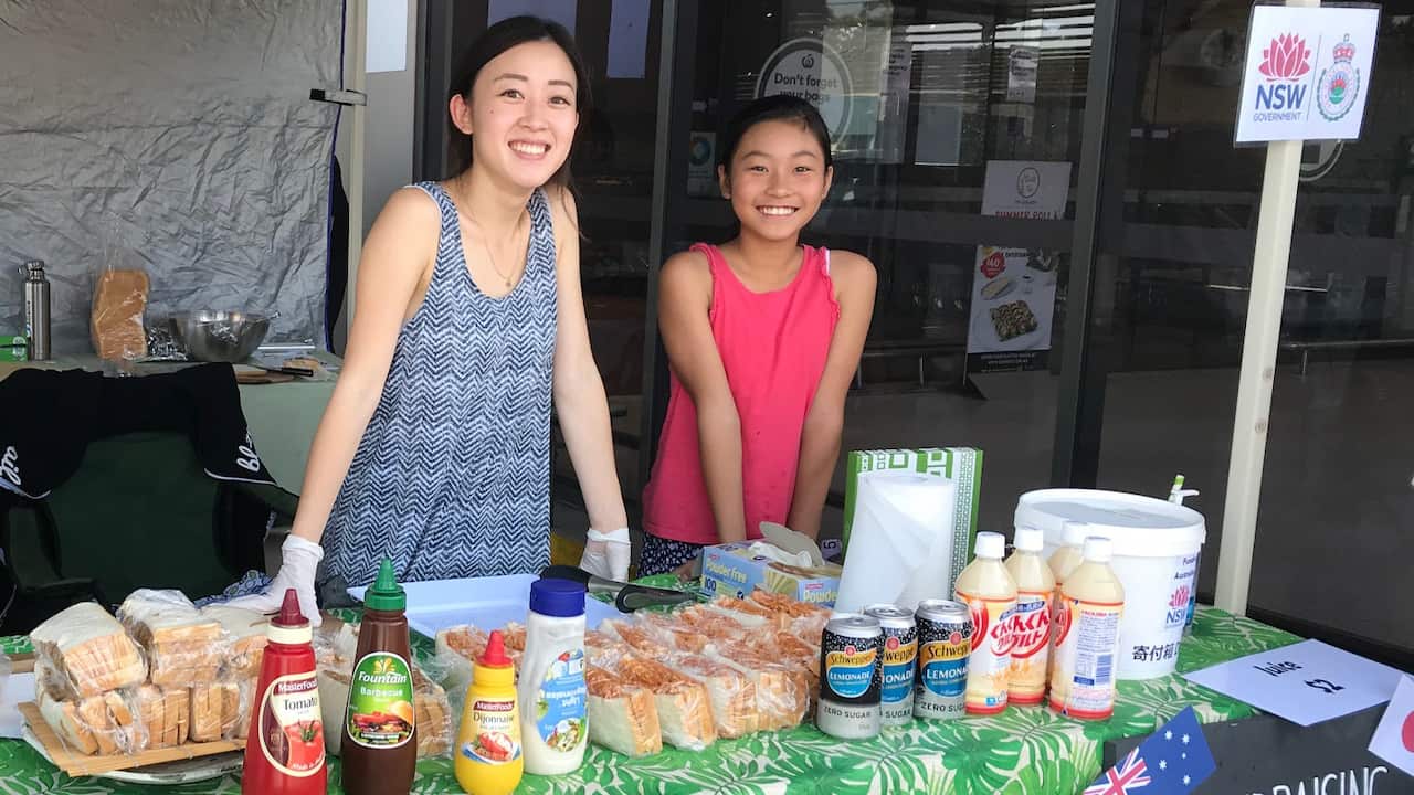 Bushfire Fundraising Japanese community