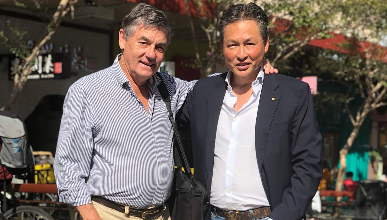 Dr Will Davies and Mr Albert Wong