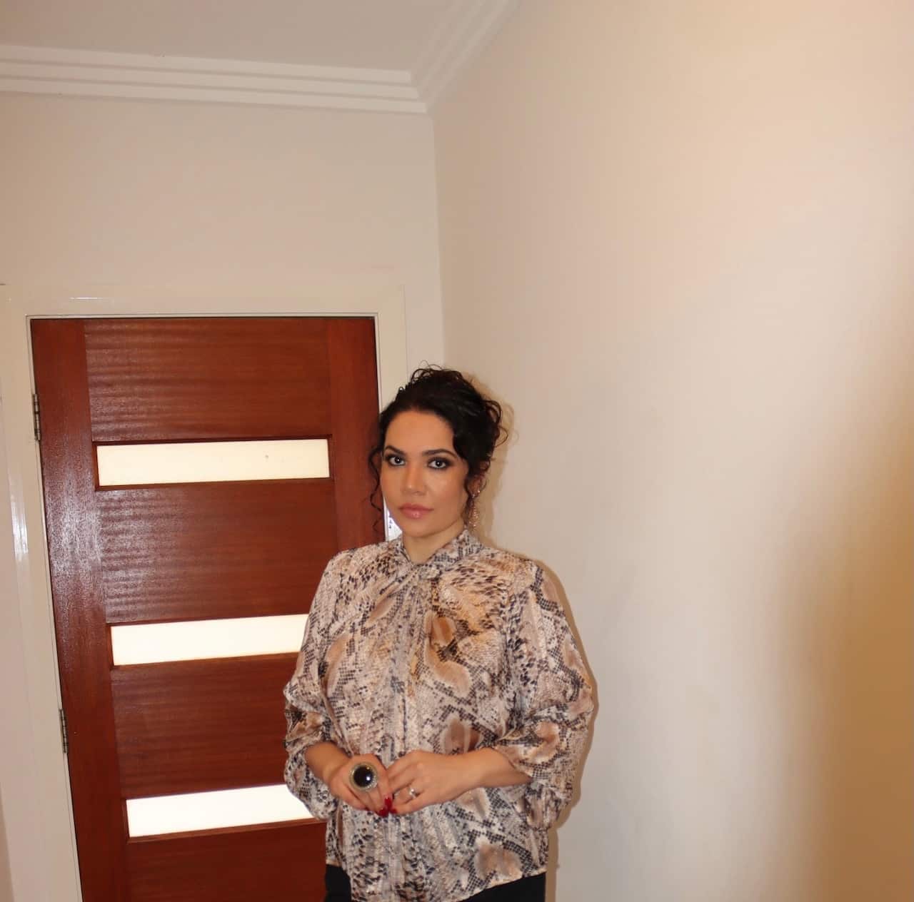 Sydney-based fashion designer and women's rights and health advocate Lida Mangal