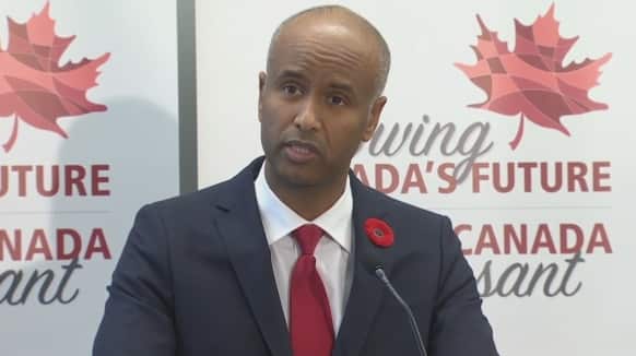 Immigration Minister Ahmed Hussen 
