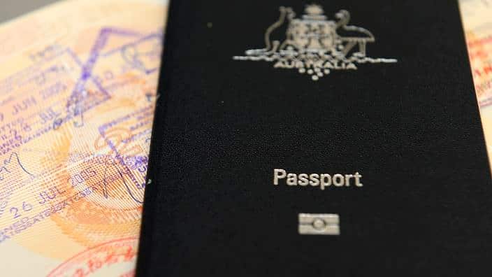 The Senate has torpedoed tough new regulations which stripped away visas from migrants who provided false or misleading information. Pictured is a file image.