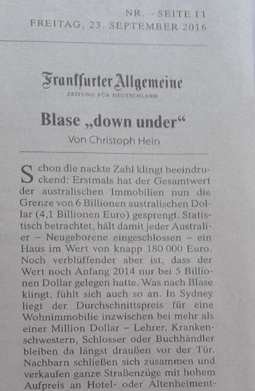 Hauspreise Australien