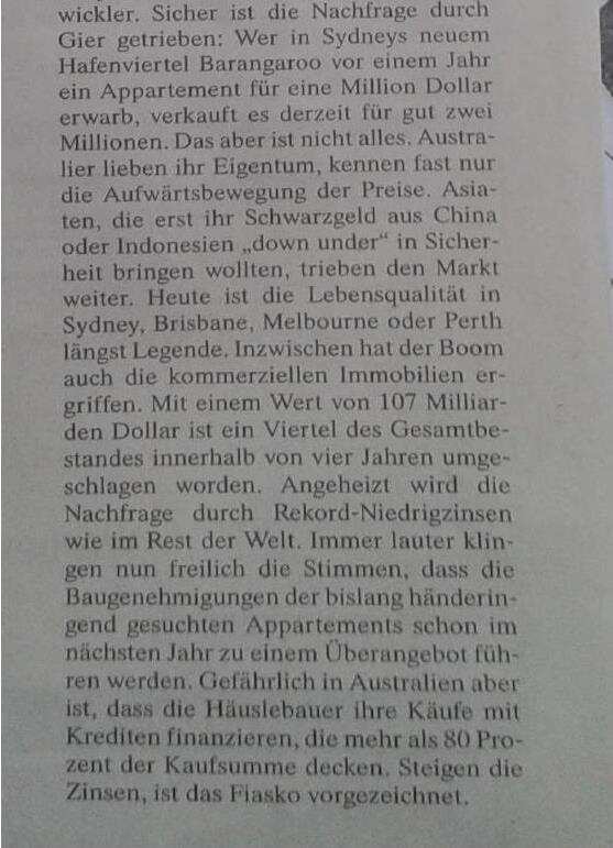 Hauspreise Australien