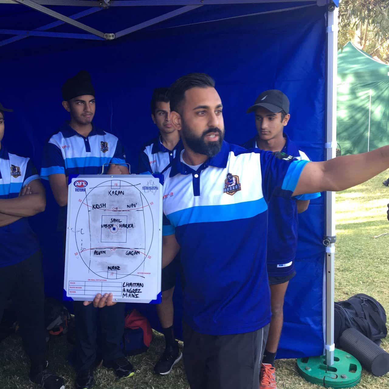 Sana Singh in action