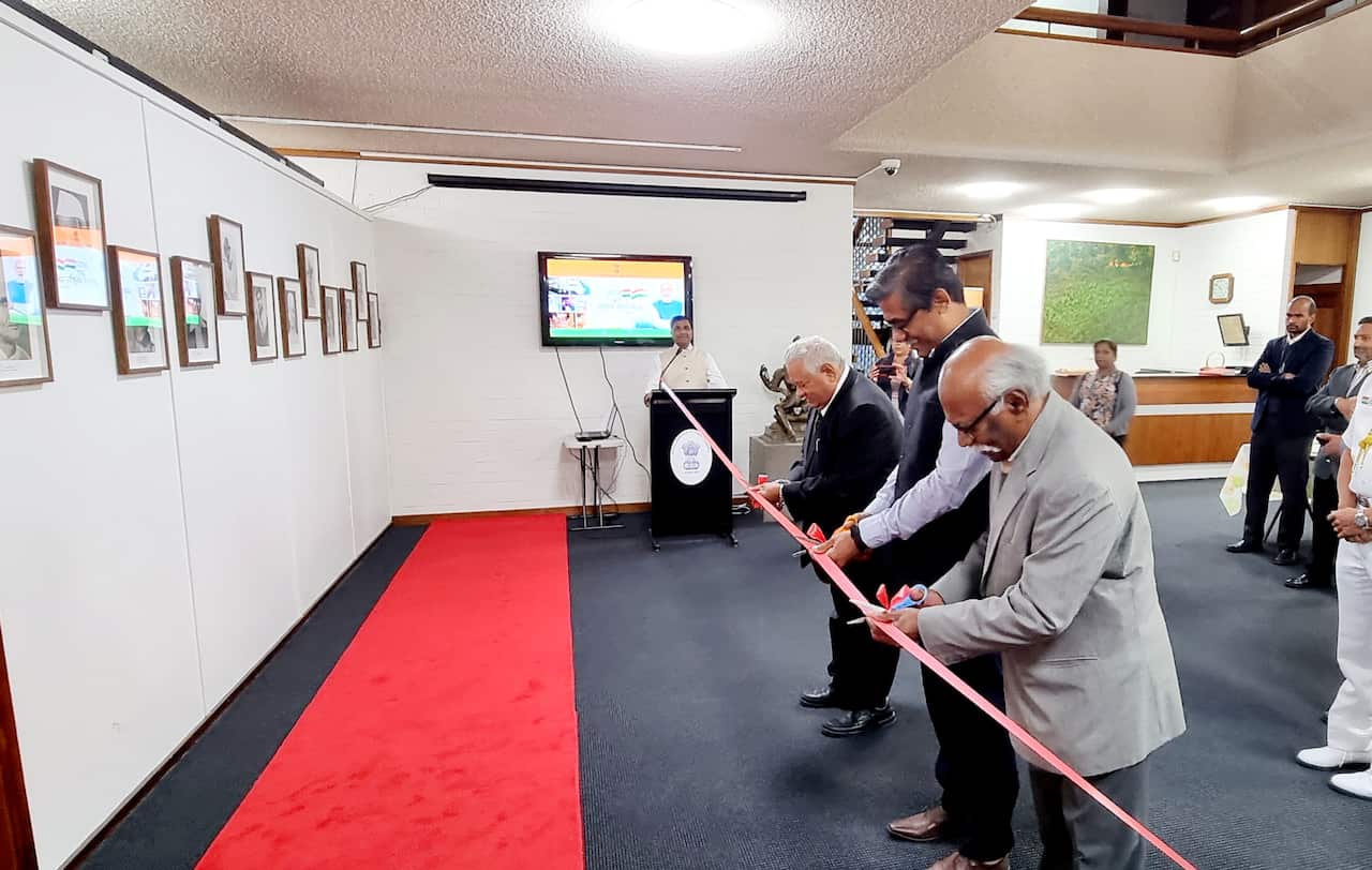 The photo gallery showcase Indian freedom fighters.