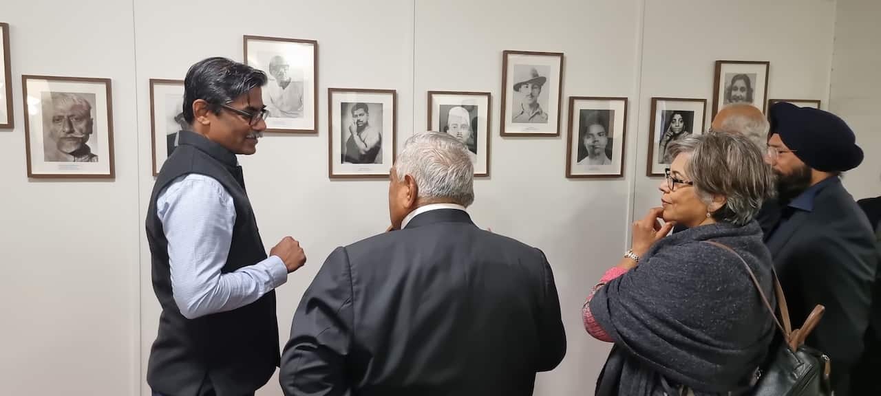 The exhibition opened on 16 April.