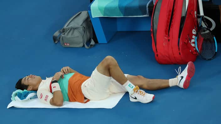 Kei Nishikori australian open 2019