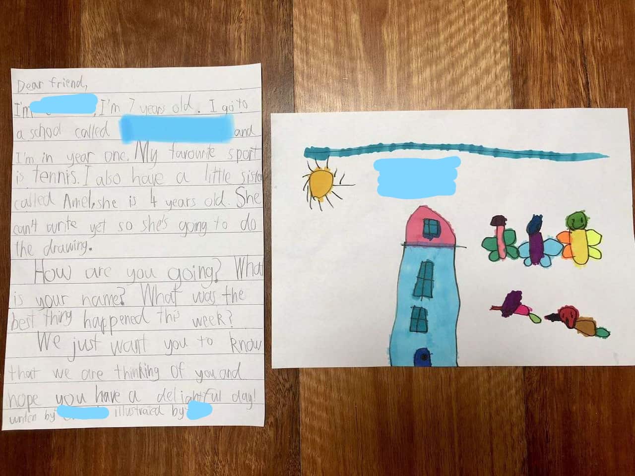 养老院笔友活动