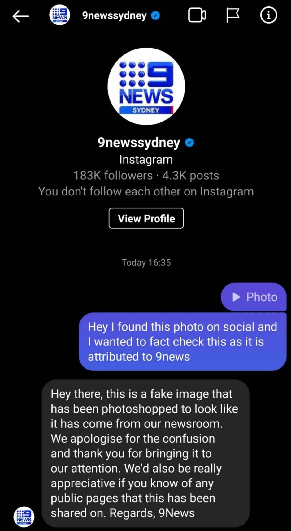 Fake Covid-19 information