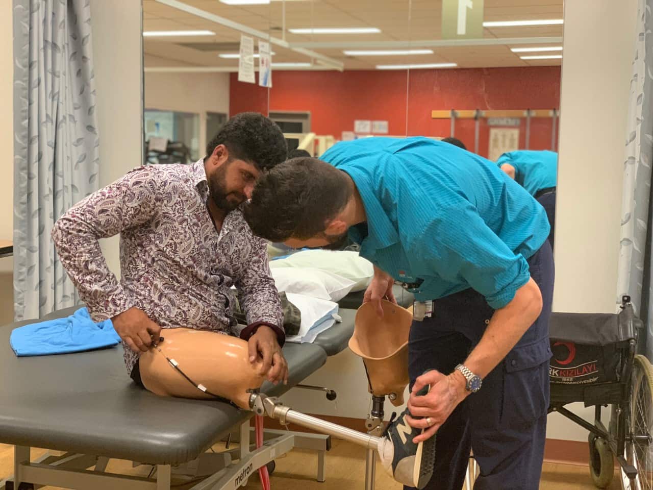 Sohail Naseri lost both his legs while fighting with the Afghan National Army in 2009. 