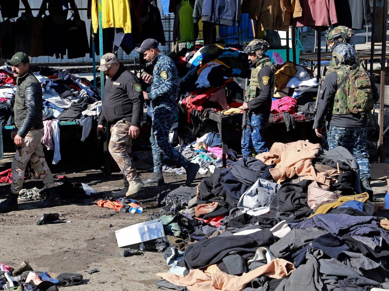 تفجيرات بغداد: مجزرة في سوق شعبي أعادت مشاهد الموت ورائحة الدم الى قلب العاصمة العراقية