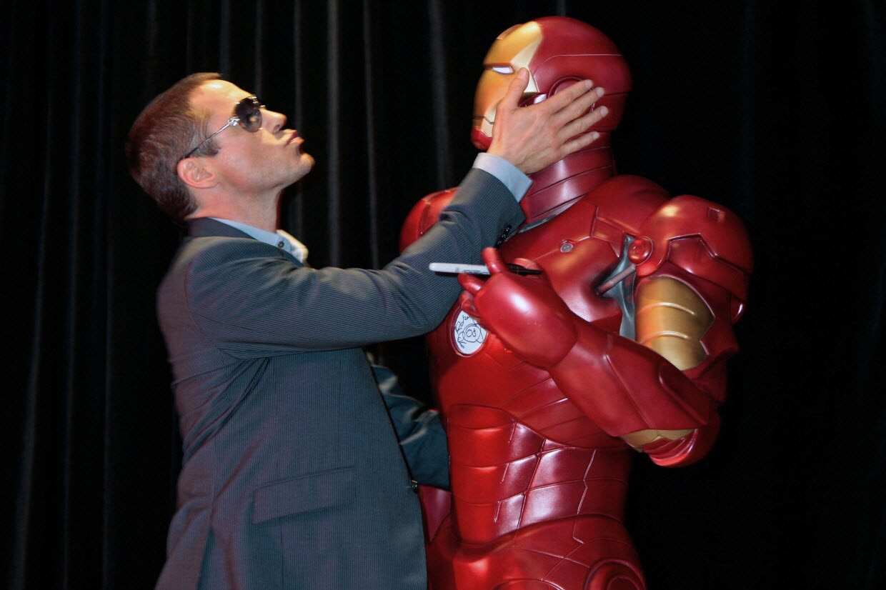 Someone has stolen Iron Man's suit