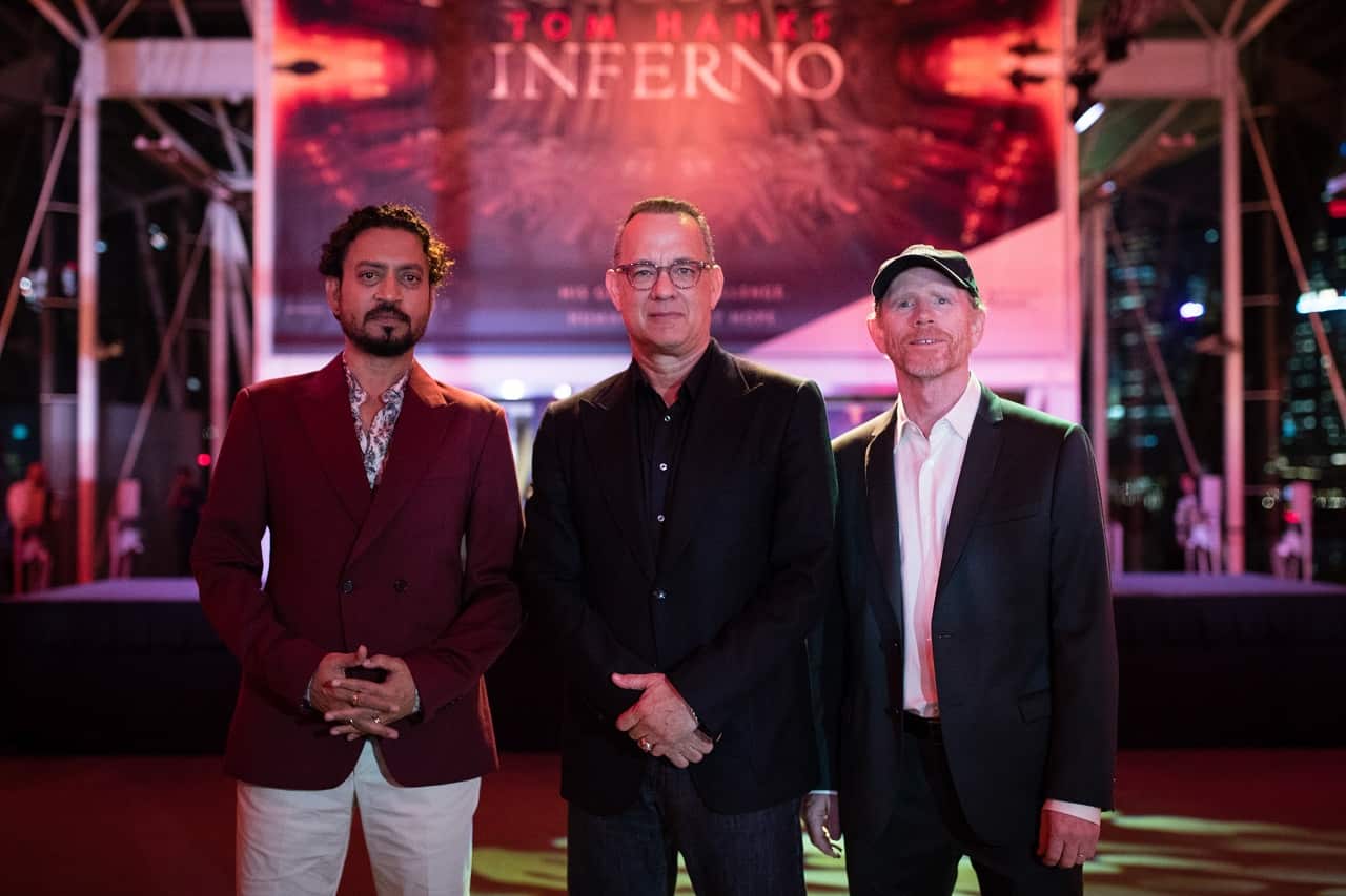 "Inferno" Red Carpet And Photo Call, Marina Bay Sands, Singapore