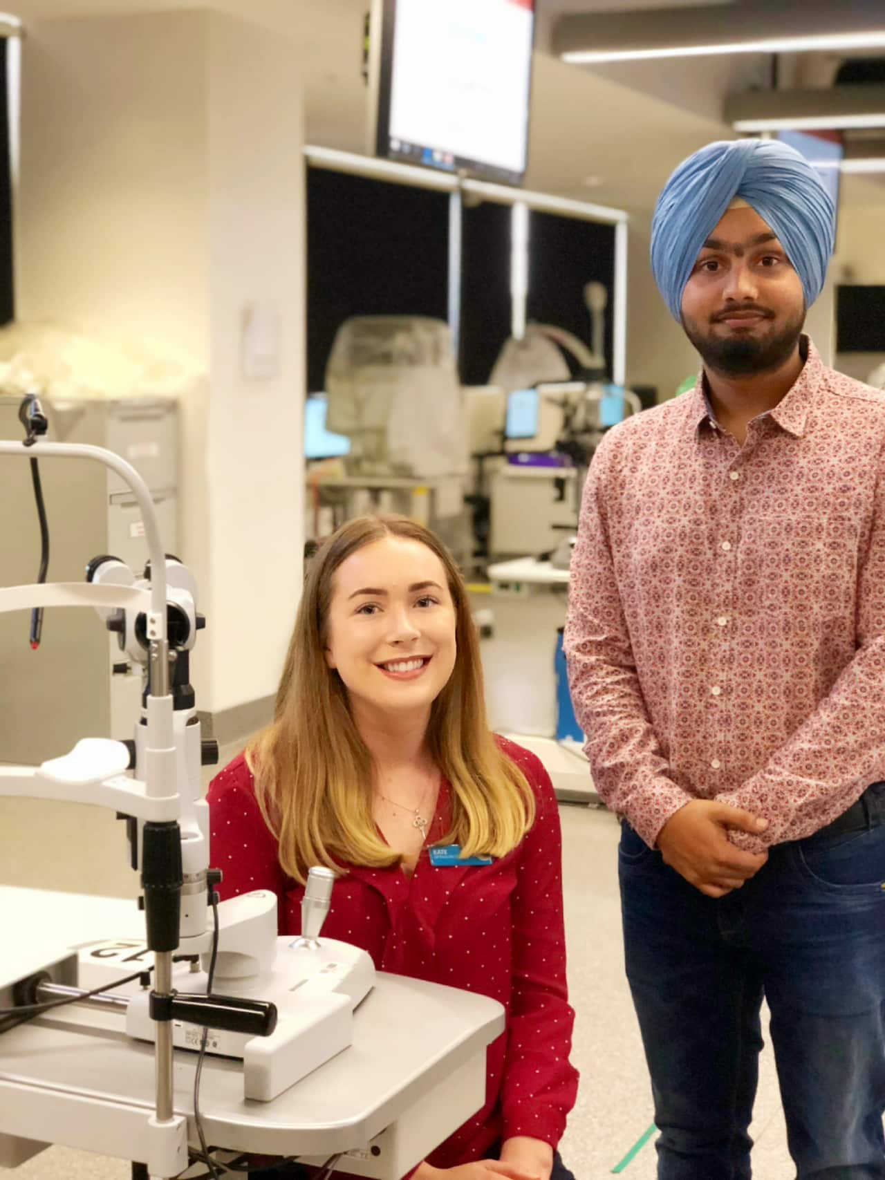 Ish Pratap Singh Minhas and Kate Pecar of Deakin University, who have both been offered this special scholarship