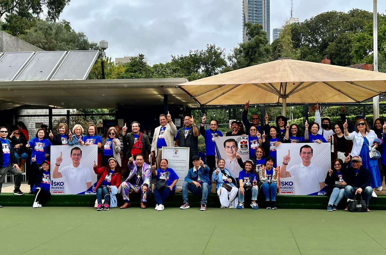 Supporters of Presidential Aspirant Isko Moreno