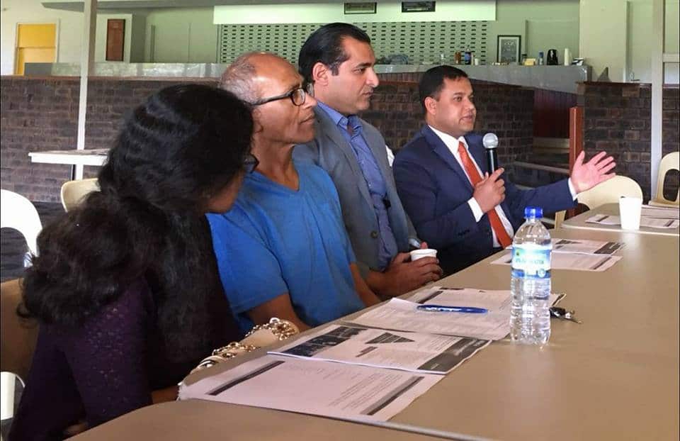 Consul General Amit Kumar Mishra speaking at Family relationships workshop organised by ISWA on SUnday 27th May 2018.